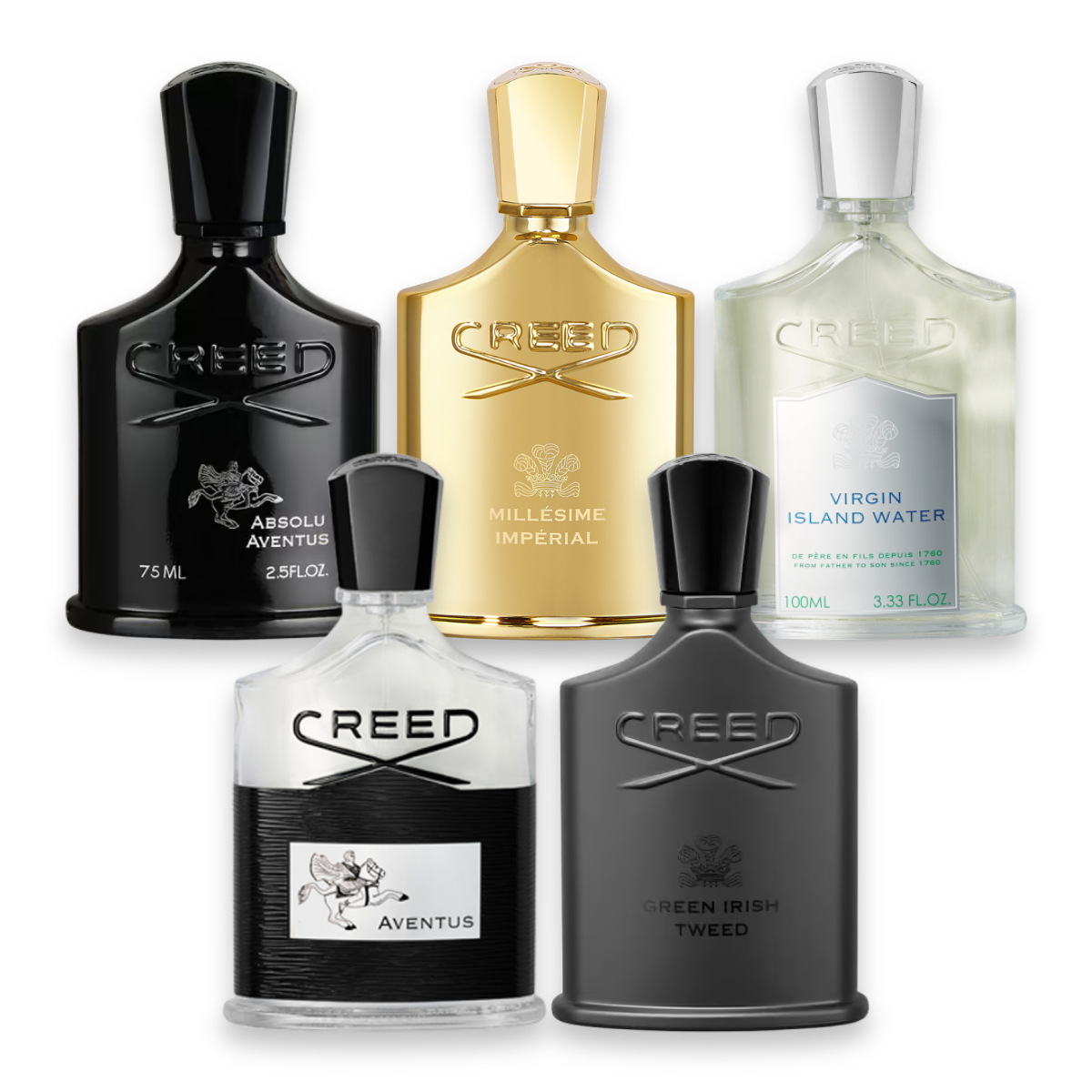 Creed Bestseller-Set Parfumproben-Set mit 5 Düften