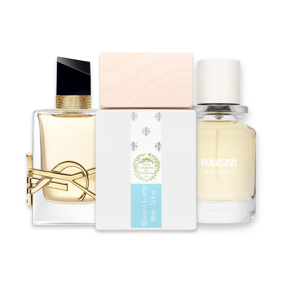 Vanille-Set für Damen Parfumproben-Set mit 3 Düften